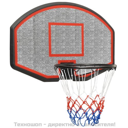 Баскетболно табло черно 71x45x2 см полиетилен