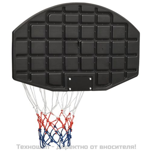 Баскетболно табло черно 71x45x2 см полиетилен