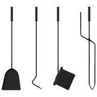 Комплект инструменти за камина от 5 части 18x66 см стомана