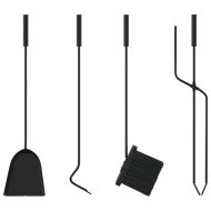 Комплект инструменти за камина от 5 части 18x56 см стомана