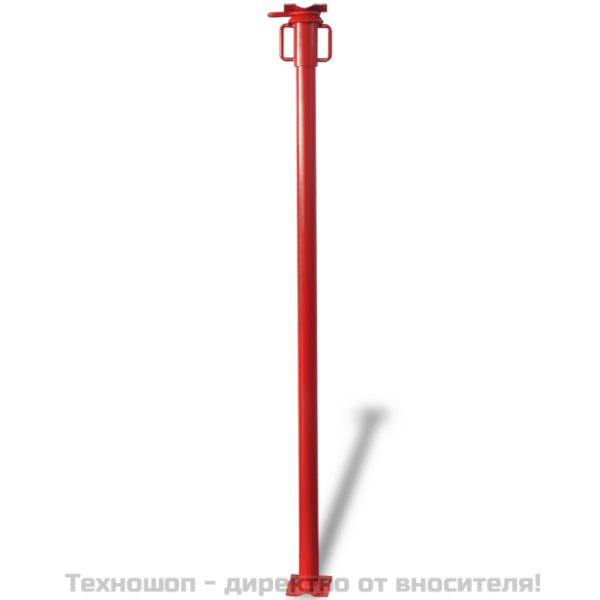 Телескопична подпора тип хюнебек, 280 см, червена