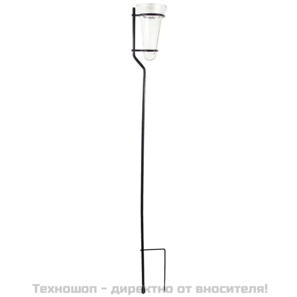 Nature Дъждомер със стойка, стъкло, 130 см, 6080089