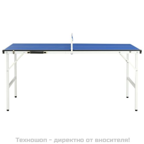 Тенис маса с мрежа, 5 фута, 152x76x66 см, синя