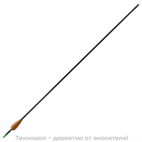 Стандартни рекърв стрели за лък 30" 0,6 см фибростъкло 12 бр