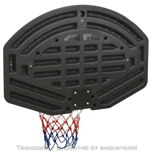 Баскетболно табло черно 90x60x2 см полиетилен