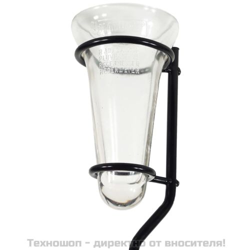 Nature Дъждомер със стойка, стъкло, 130 см, 6080089