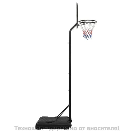 Баскетболна стойка черна 282-352 см полиетилен