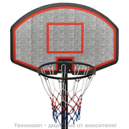 Баскетболна стойка черна 282-352 см полиетилен