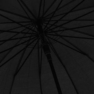 Автоматичен чадър, черен, 120 см