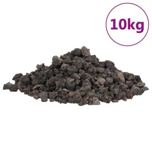 Вулканични камъни 10 кг черни 1-2 см