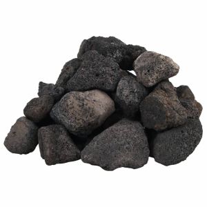 Вулканични камъни 25 кг черни 5-8 см