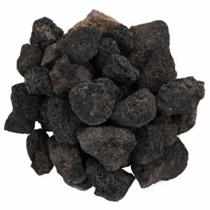 Вулканични камъни 10 кг черни 3-5 см