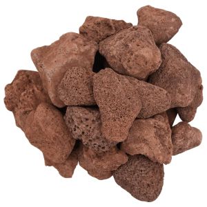 Вулканични камъни 10 кг червени 5-8 см
