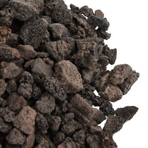 Вулканични камъни 25 кг черни 1-2 см
