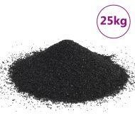 Пясък за аквариум 25 кг черен 0,2-2 мм