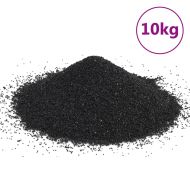 Пясък за аквариум 10 кг черен 0,2-2 мм